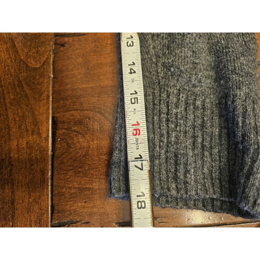 Beach Lunch Lounge Crewneck Sweater Leopard Print Grey Plus Size XXXL (22) - Picture 9 of 10